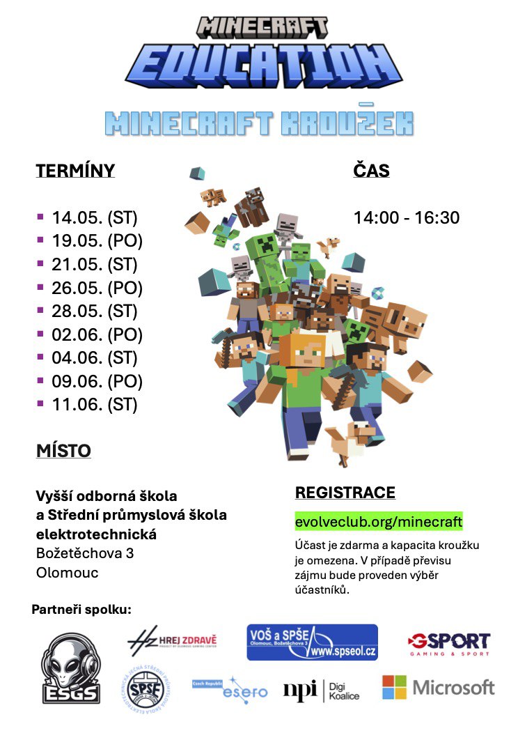 krouzek minecraft