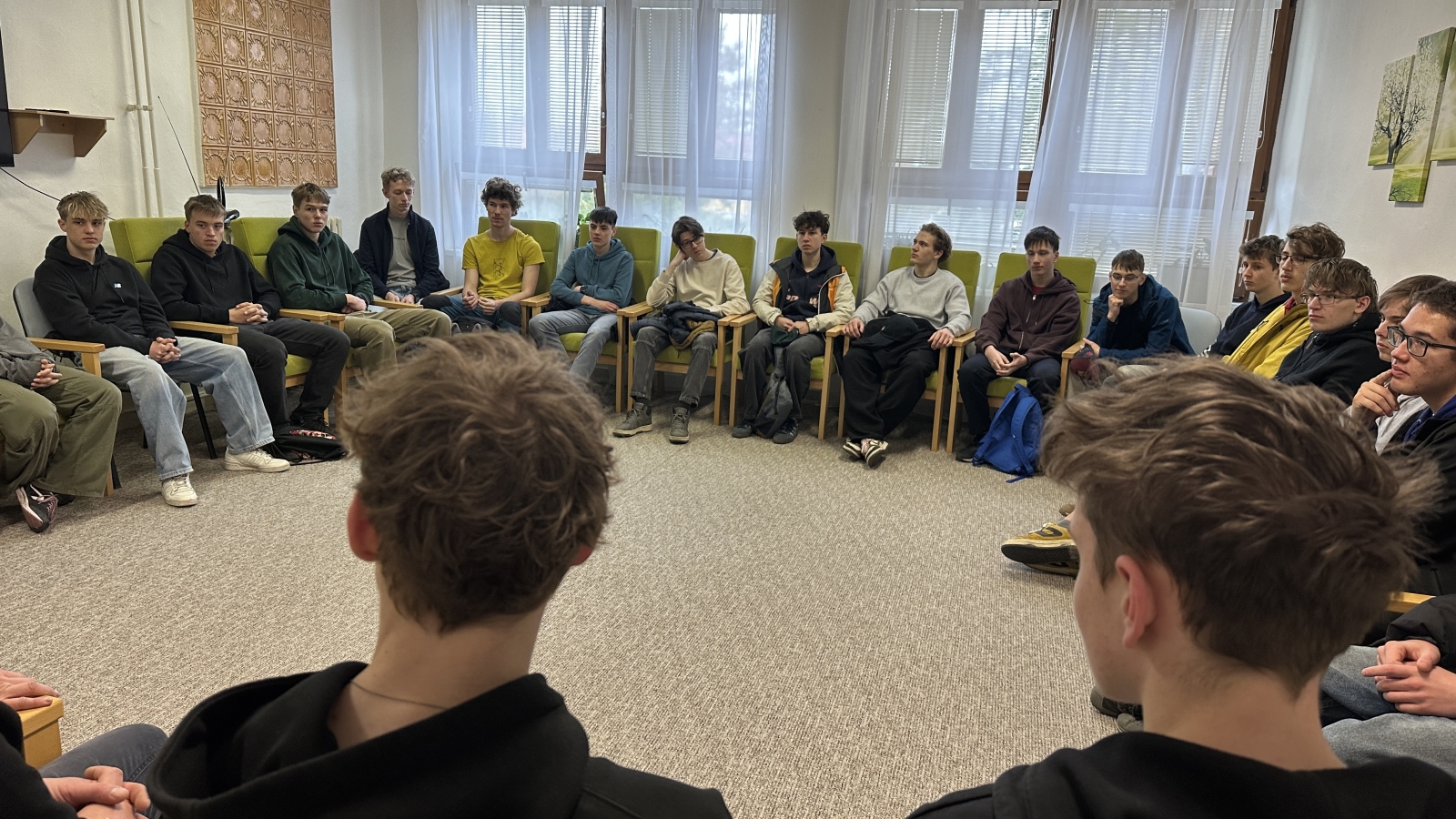 2L na exkurzi na psychiatrii ve Šternberku